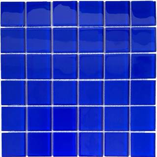 Maxwhite Mozaika CH4409PM sklenená modrá 30x30cm sklo