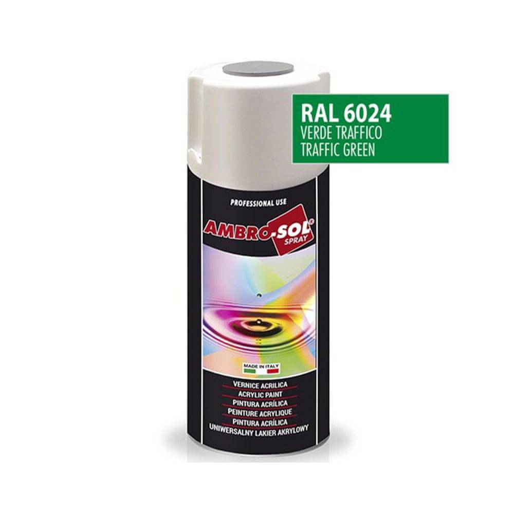 AMBRO-SOL  Univerzálna akrylová farba,  RAL 6024,  400 ml značky AMBRO-SOL