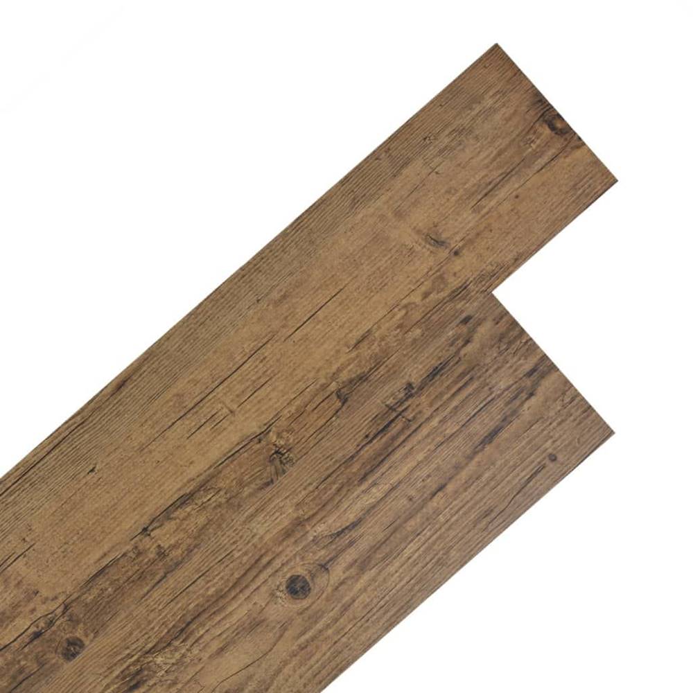 Vidaxl  Samolepiace podlahové dosky z PVC 5, 02 m2,  2 mm,  hnedý orech značky Vidaxl