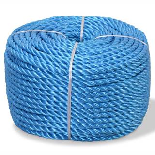 Vidaxl  Pletené lano polypropylénové 14 mm 100 m modré značky Vidaxl