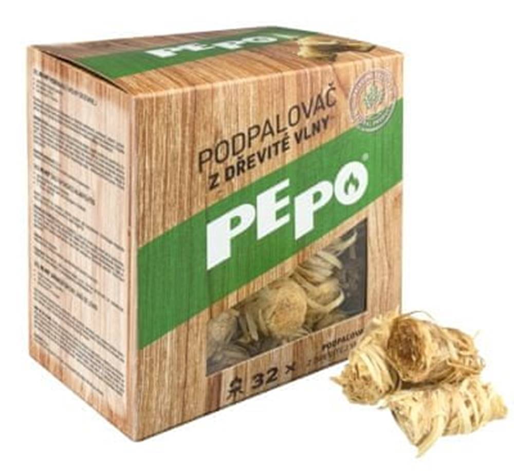 PEPO  PE-PO podpaľovač z drevitej vlny 100ks PEFC značky PEPO