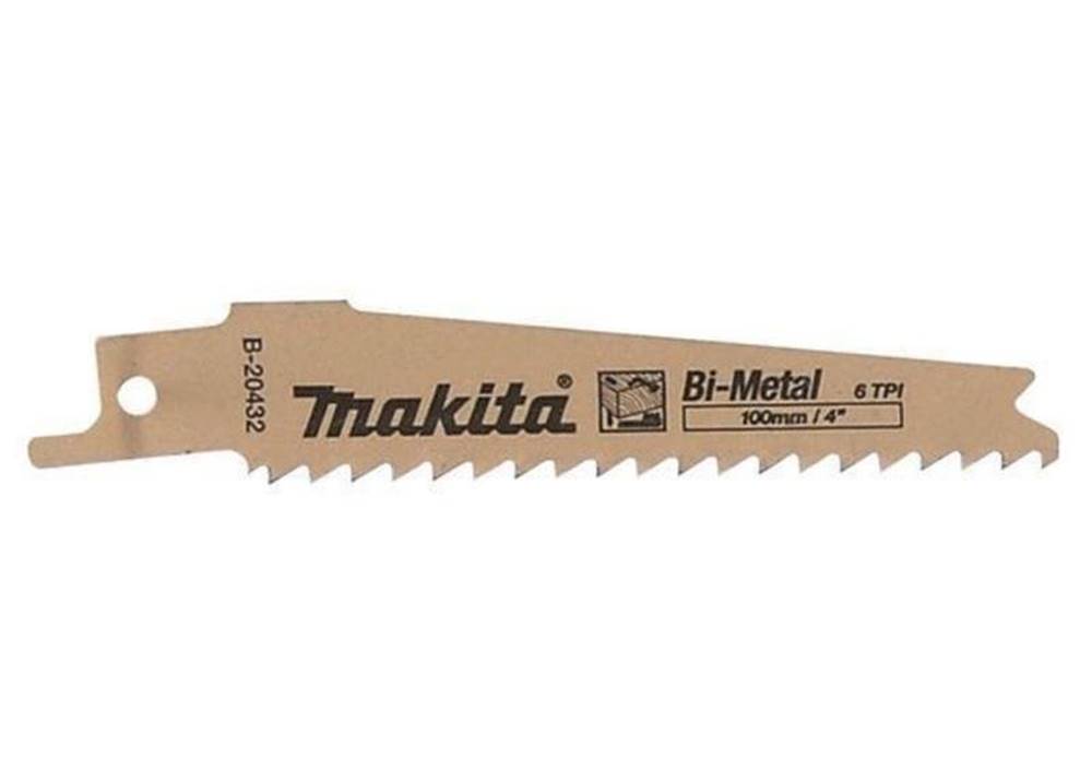 Makita  B-20432 Bi-metal pílový plátok na drevo s klincami (10-50mm),  5ks značky Makita