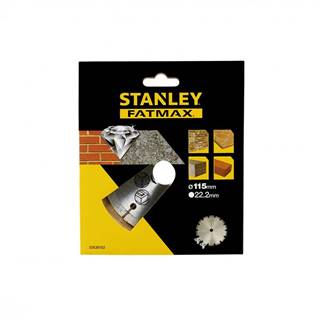 Stanley  Diamantový kotúč segmentový na betón/tehly 115 × 22, 2 mm (STA38102-XJ) značky Stanley