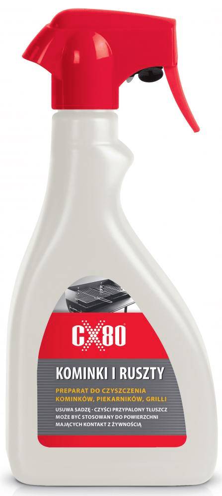 cx80  Čistič krbov a roštov 600 ml značky cx80