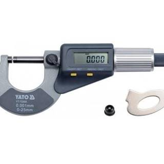 YATO Mikrometer 0-25Mm s digitálnym displejom 72305