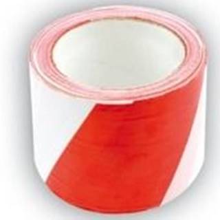 Vorel Výstražná páska 80 mm X 100 m (bielo-červená) 75233