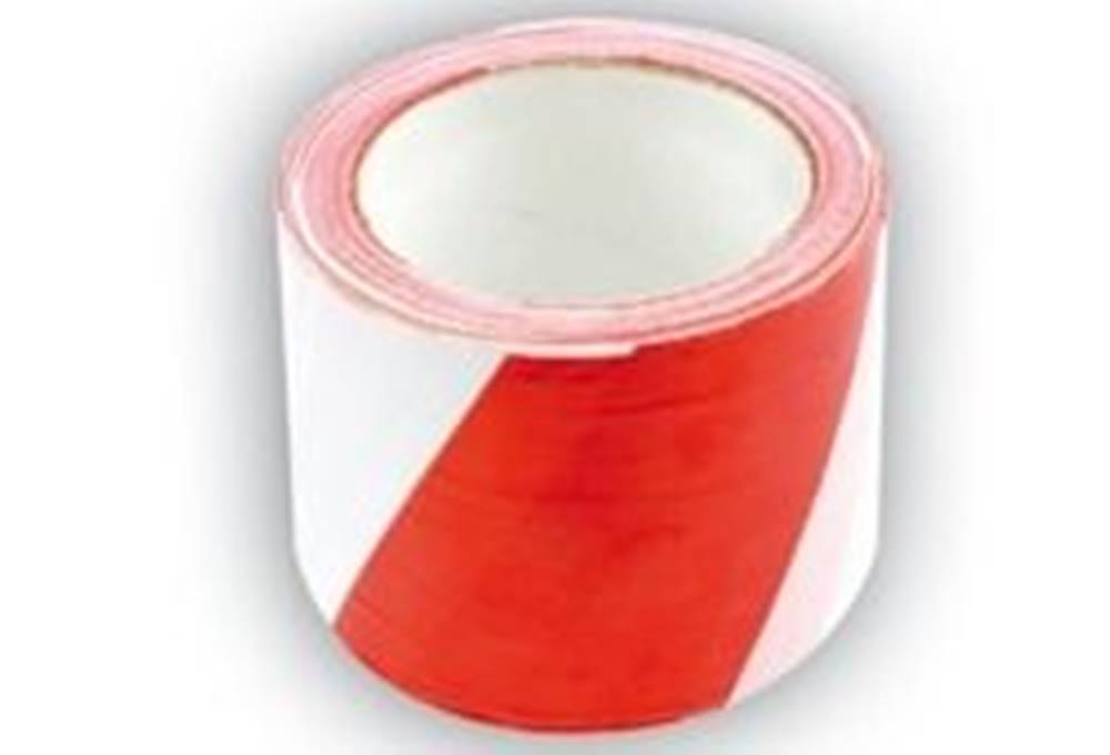 Vorel  Výstražná páska 80 mm X 100 m (bielo-červená) 75233 značky Vorel