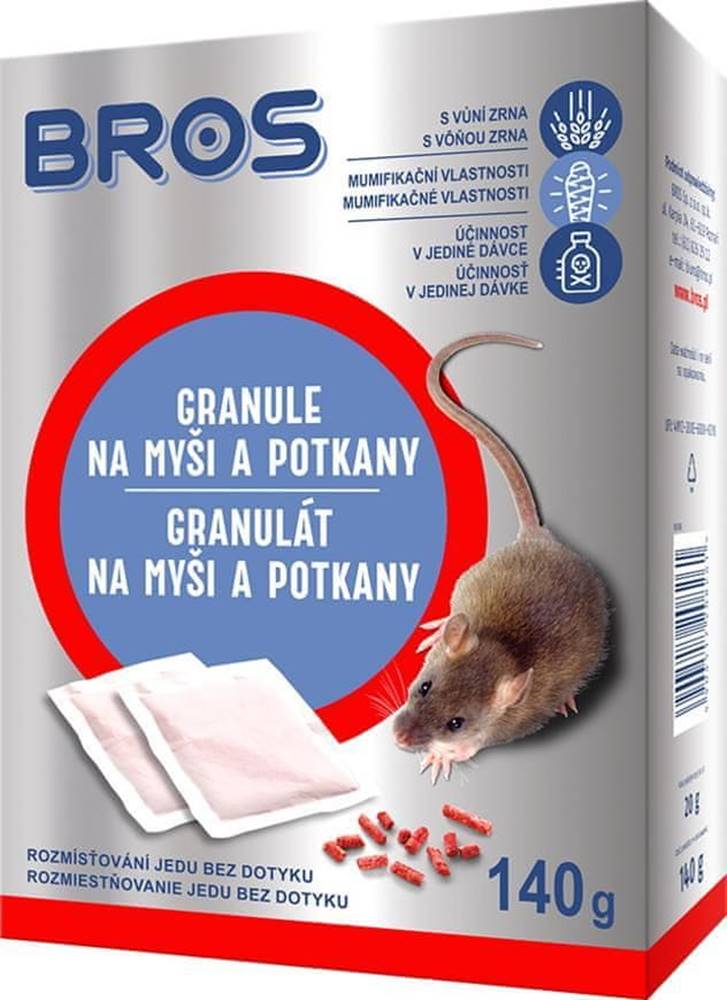 Granulát Bros,  na myši a p...