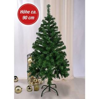 Vidaxl HI Vianočný stromček s kovovým stojanom zelený 90 cm