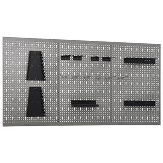 Vidaxl  Nástenné závesné panely na náradie 3 ks 40x58 cm oceľové značky Vidaxl
