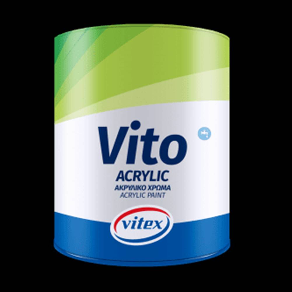 Vitex  Vito Acrylic - emulzná akrylátová fasádna farba,  umývateľná biela 3L značky Vitex