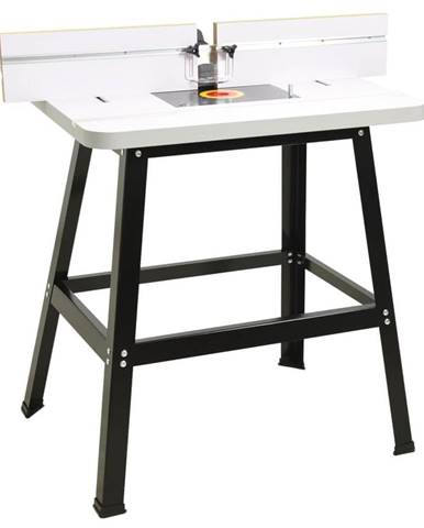 Vidaxl Frézovací stôl oceľ a MDF 81x61x88 cm