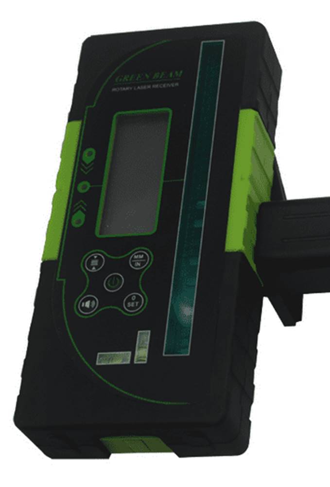 Rotačné Lasery  Digitálny externý prijímač (pípak) pre laser so zeleným lúčom. značky Rotačné Lasery