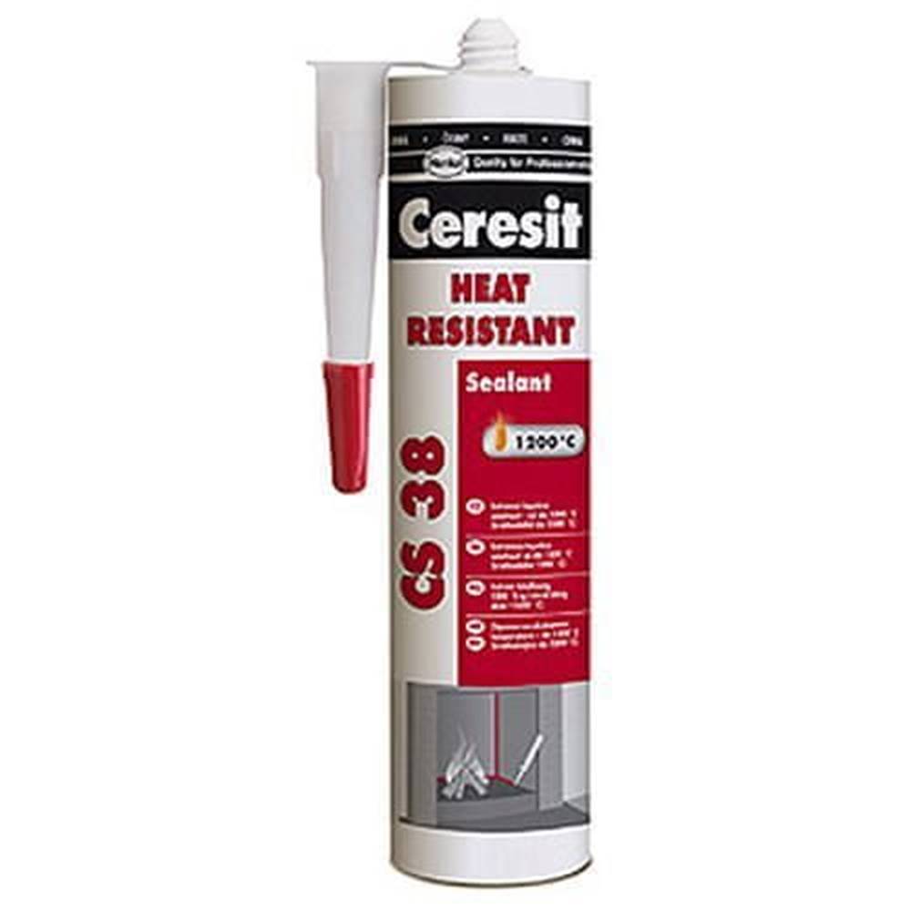 Henkel  Tmel CERESIT CS38,  300 ml,  HEAT RESISTANT,  do 1200°C 020150 značky Henkel