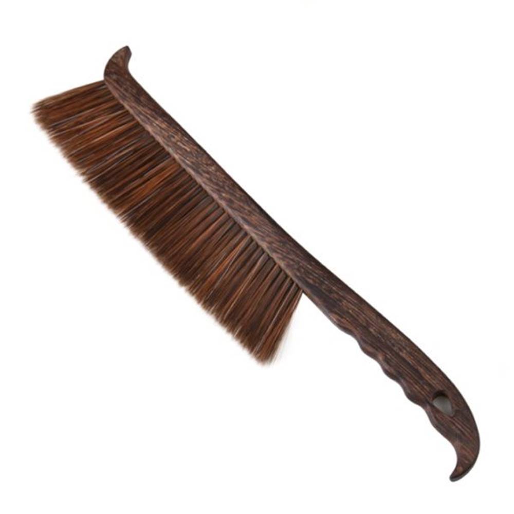 DISTAR Metlička s prírodným vlasom 2-radová dlhá,  drevená rúčka,  BEE značky DISTAR