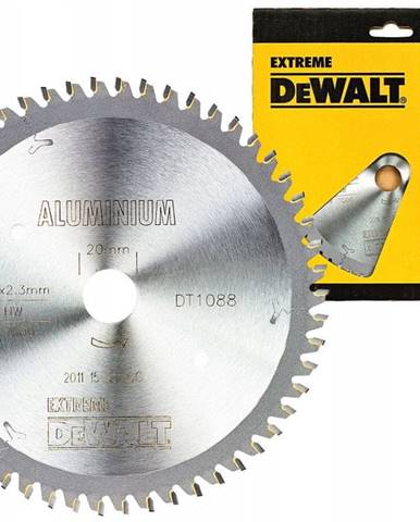 DeWalt DT1088 hliníkový kotúč na drevo 165x20mm 54z