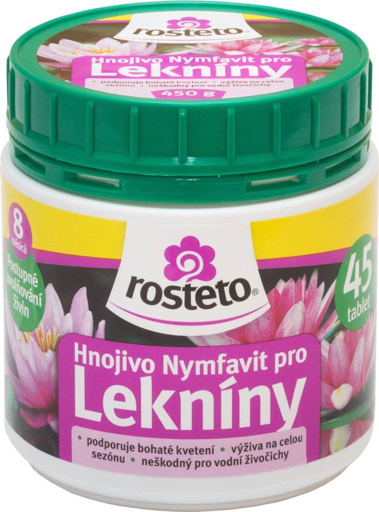 Rosteto  Nymfavit - hnojivo na lekná 450 g značky Rosteto