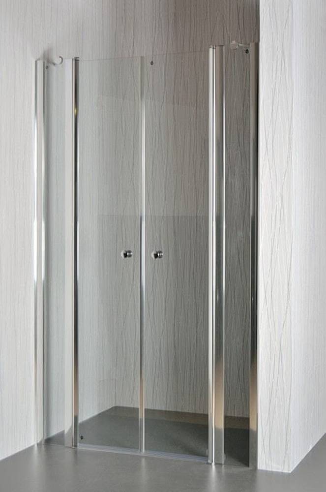 eoshop  Dvojkrídlové sprchové dvere do niky SALOON F 9 grape sklo 117-122 x 195 cm značky eoshop