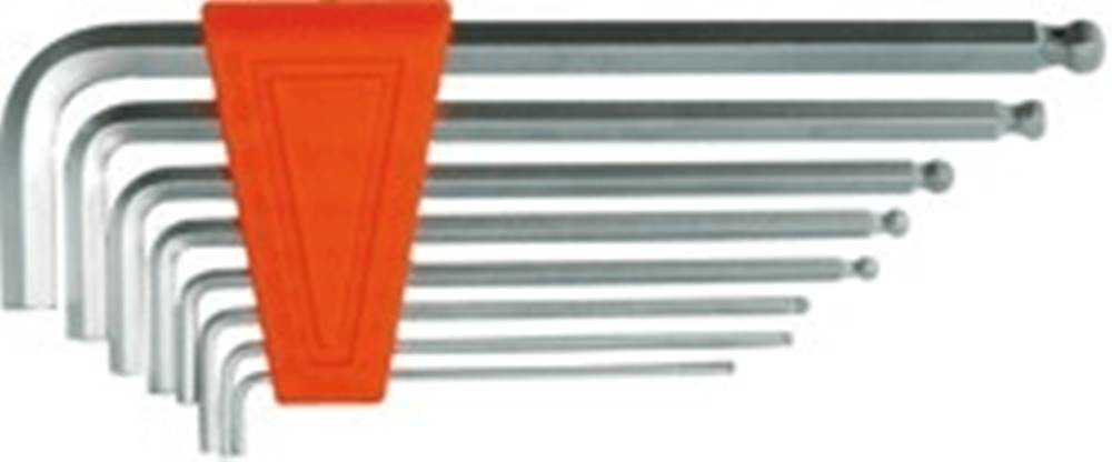 Vorel  Šesťhranné kľúče / šesťhranné / 1, 5-8 mm,  sada 10 ks. Guľôčkové koncovky 56473 značky Vorel