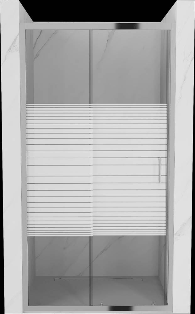 Mexen  Sprchové dvere Apia 140cm strieborné značky Mexen