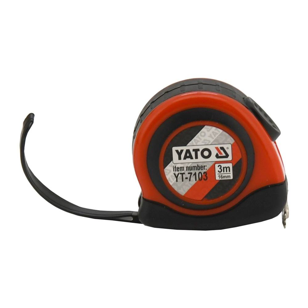 YATO  Meter zvinovací 3 mx 16 mm autostop značky YATO